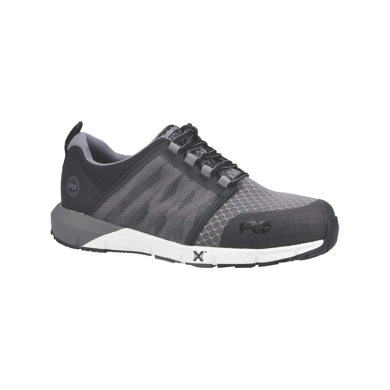 Timberland Pro Radius Size 10.5 Grey/Black Safety Trainers (194XG)