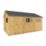 Mercia Modular 15' x 10' (Nominal) Reverse Apex Shiplap T&G Timber Workshop