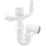 McAlpine Adjustable 'P' Trap White 40mm