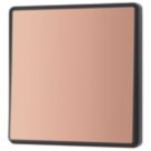 British General Evolve 20A 16AX 1-Gang Intermediate Light Switch Copper