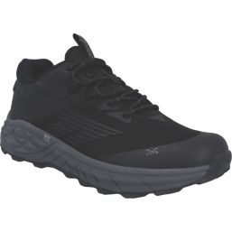 Hi-Tec Fuse Trail Low Size 11  Black Waterproof  Non Safety Trainers