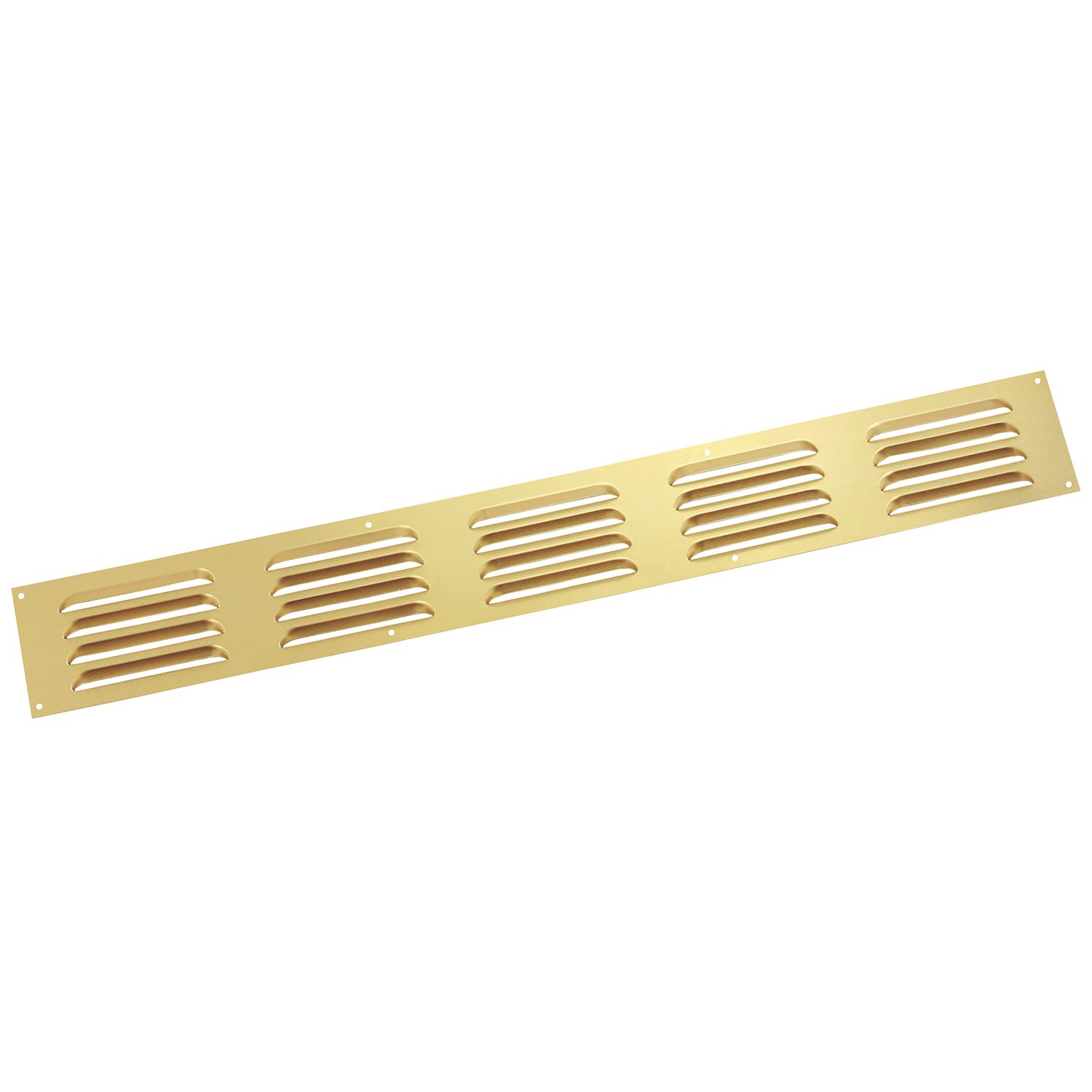 Map Vent Fixed Louvre Vent Gold 466mm x 51mm (195HY)