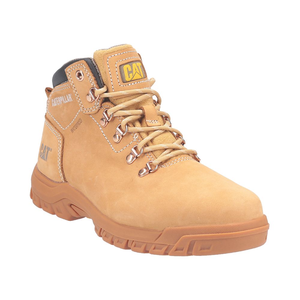 CAT Mae Womens Safety Boots Honey Size 4 Screwfix