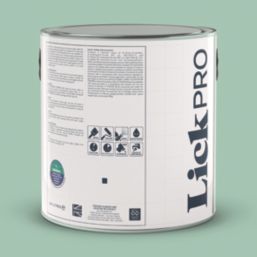LickPro  2.5Ltr Green 08 Vinyl Matt Emulsion  Paint