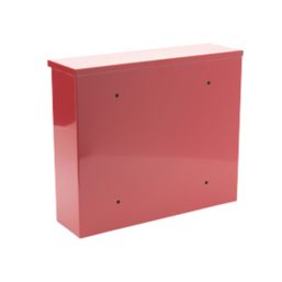 Burg-Wachter Elegance Post Box Red Powder-Coated