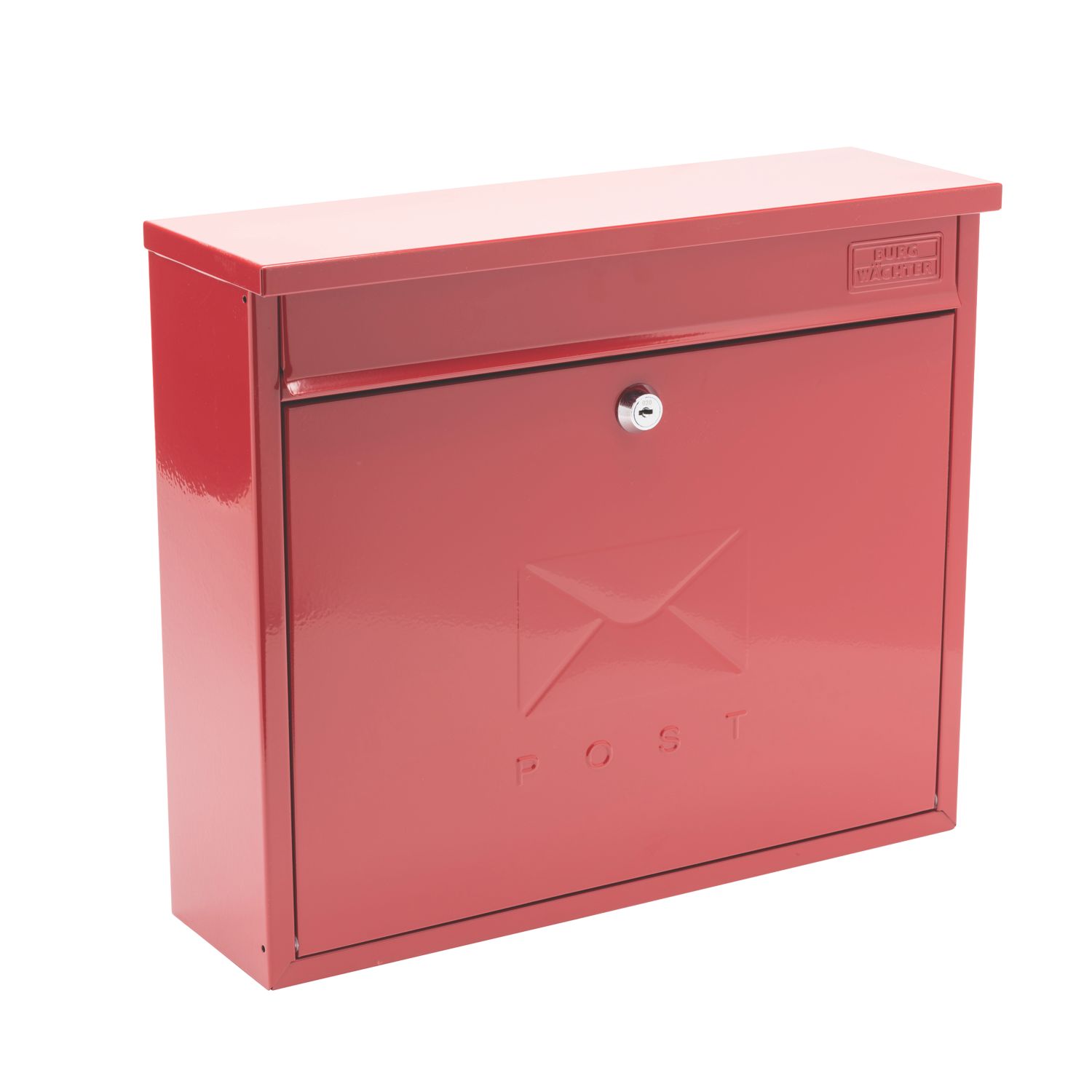Burg-Wachter Elegance Post Box Red Powder-Coated (195TY)