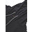 CAT Hooded Long Sleeve Shirt Black Large 42-44" Chest