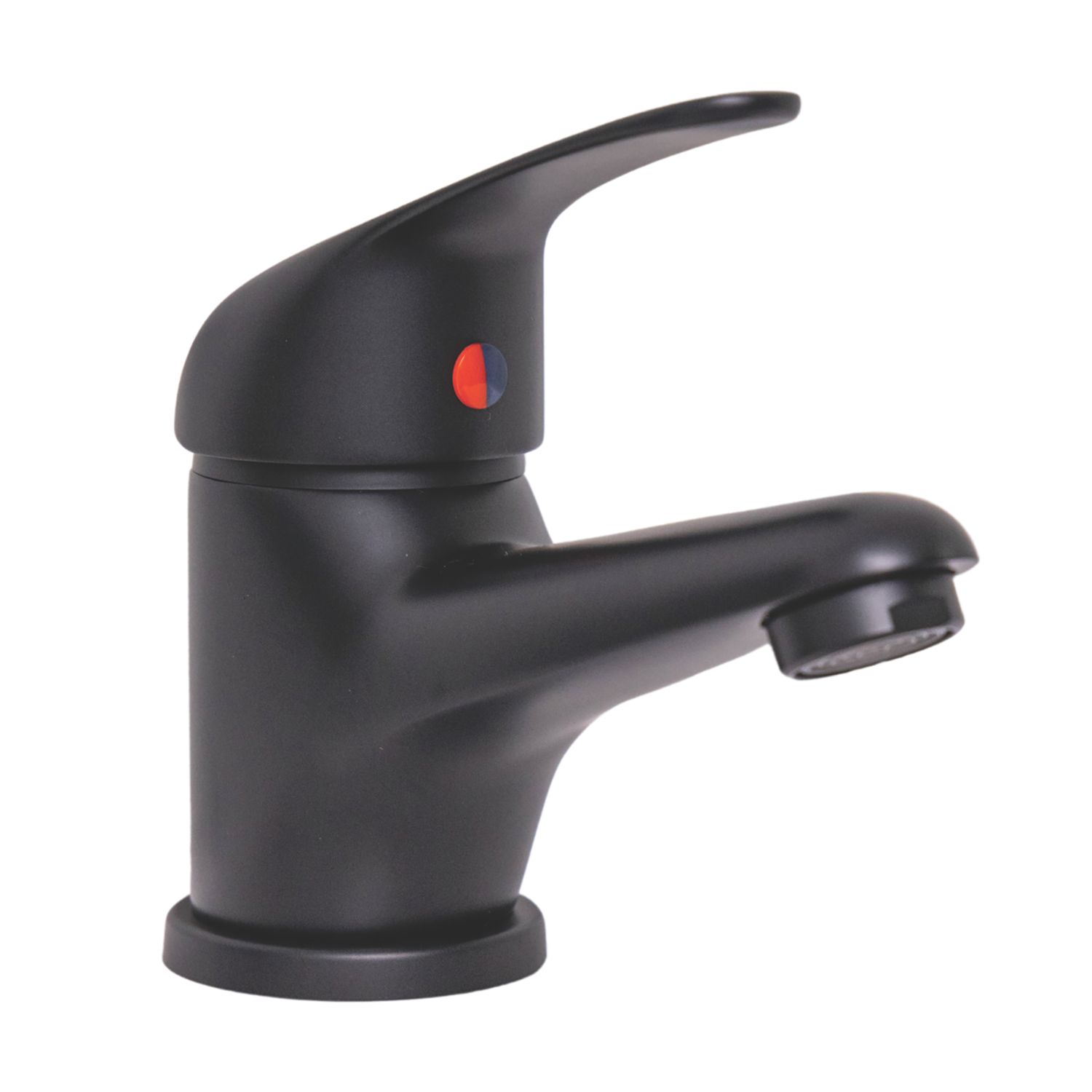 ETAL Loop Mono Basin Mixer Tap Matt Black (195VN)