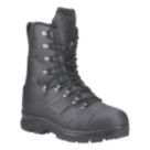 Haix Protector Pro 2.0 Size 6  Black Waterproof Steel Toe Cap Safety Boots