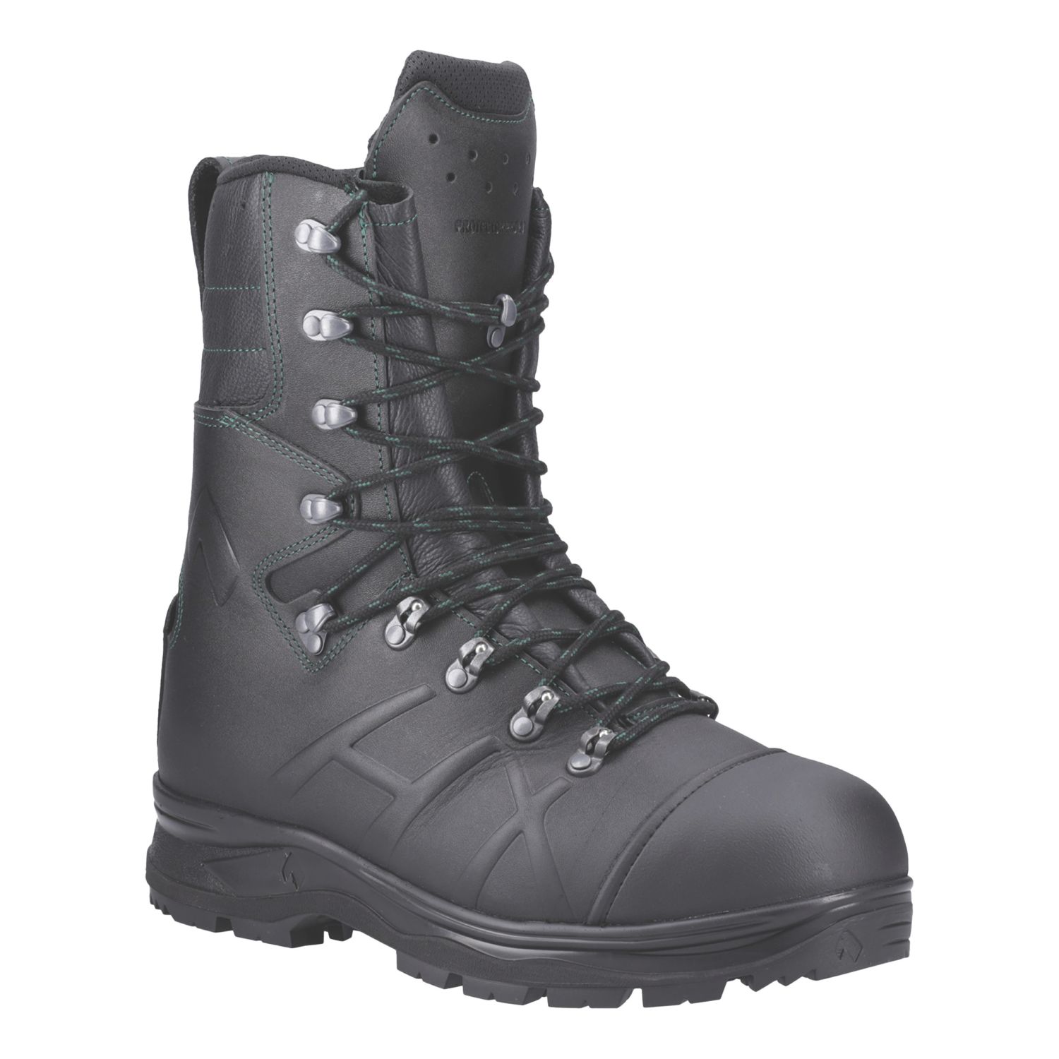 Haix Protector Pro 2.0 Size 6 Black Steel Toe Cap Safety Boots (195XC)