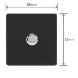 Varilight V-Pro 1-Gang 2-Way LED Dimmer Switch  Jet Black