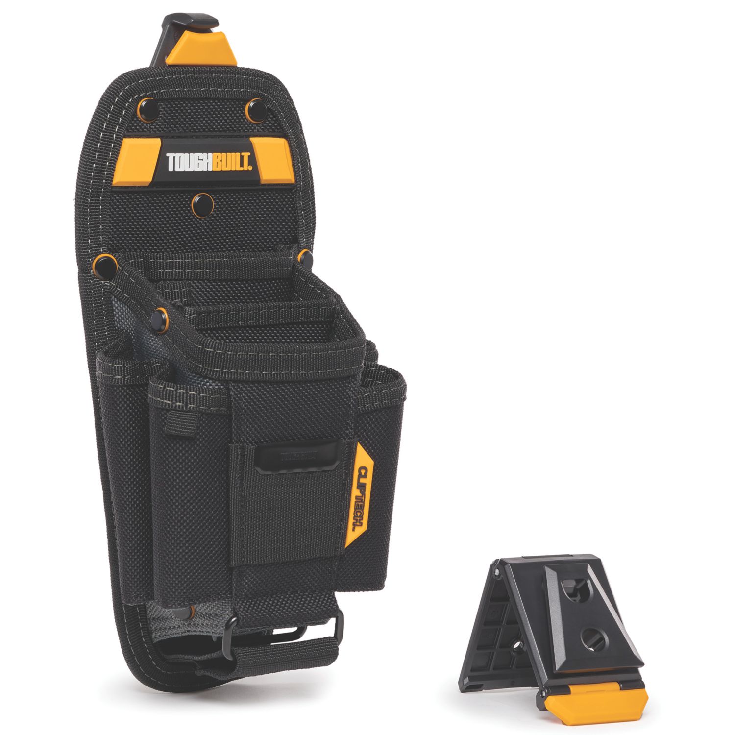 Toughbuilt ClipTech Large Technician Pouch Black (196CE)