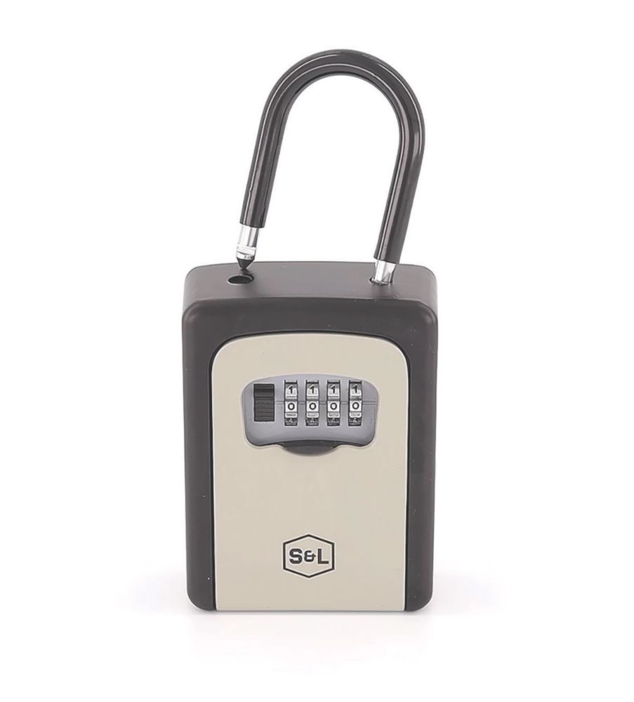Smith & Locke WaterResistant Combination Portable Key Safe Screwfix