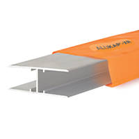 ALUKAP-XR Silver 16mm 16mm H-Section Glazing Bar 25mm x 3000mm