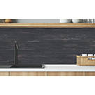 Wilsonart  Charred Cedar Mid-Rise Splashback 3050mm x 600mm x 4mm