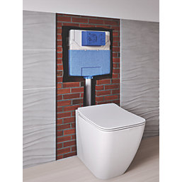 Ideal Standard i.life B Soft-Close Back-to-Wall WC & Concealed Cistern Dual-Flush 6/4Ltr