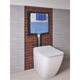 Ideal Standard i.life B Soft-Close BTW Toilet & Concealed Cistern Dual-Flush 6/4Ltr
