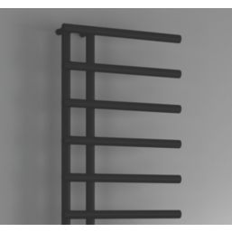 Reina 998mm x 500mm 1455BTU Black Flat Designer Towel Radiator
