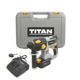 Titan TTI871SDS 3.2kg 18V 1 x 5.0Ah Li Ion TXP Cordless SDS Drill