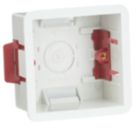 Knightsbridge  1-Gang Dry Lining  Box 47mm 10 Pack