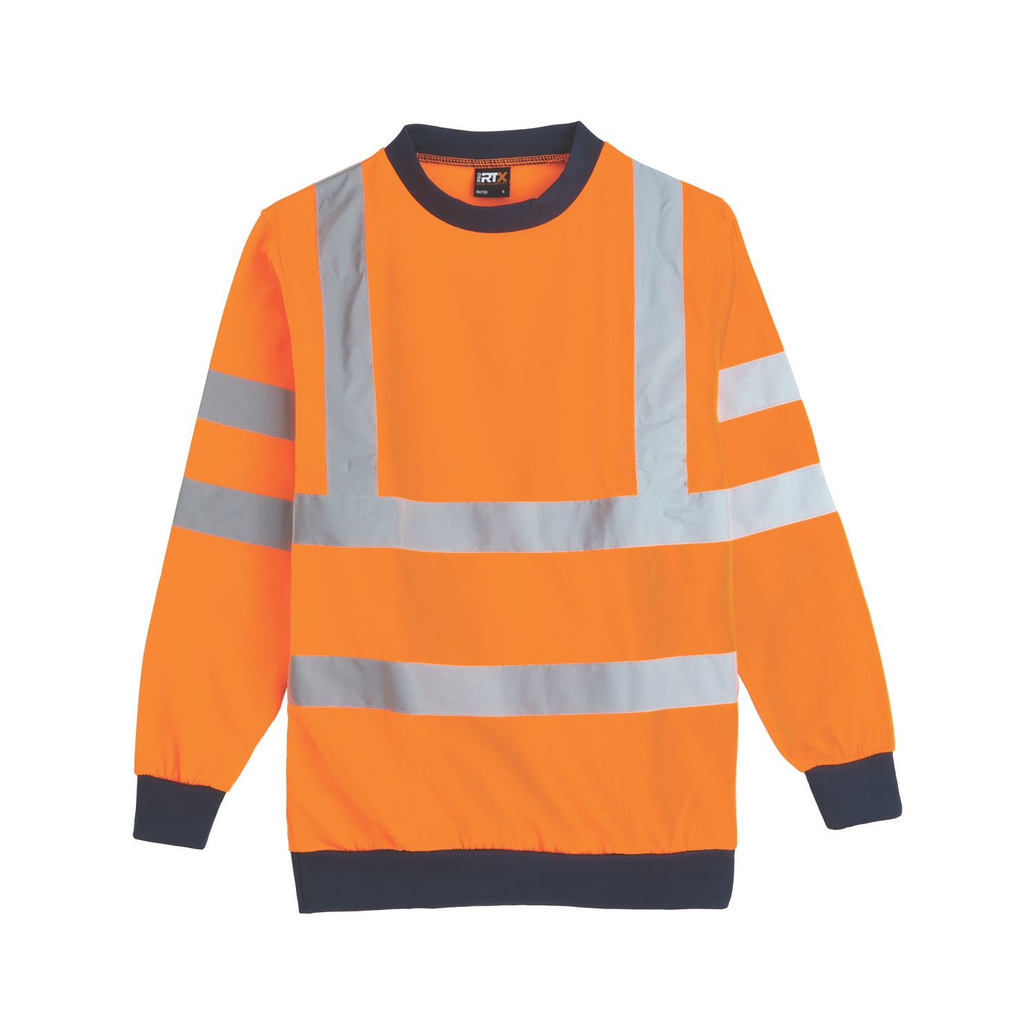 Pro RTX High Visibilty Sweatshirt Orange / Navy X Large 48" Chest (197AL)