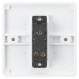 Knightsbridge  10AX 1-Gang 2-Way Retractive Switch White