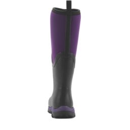 Muck Boots Arctic Sport II Tall Size 9 Womens Black & Purple Non Safety Wellies