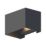 Calex Venice Outdoor LED Up & Down Wall Light Black 7W 400lm
