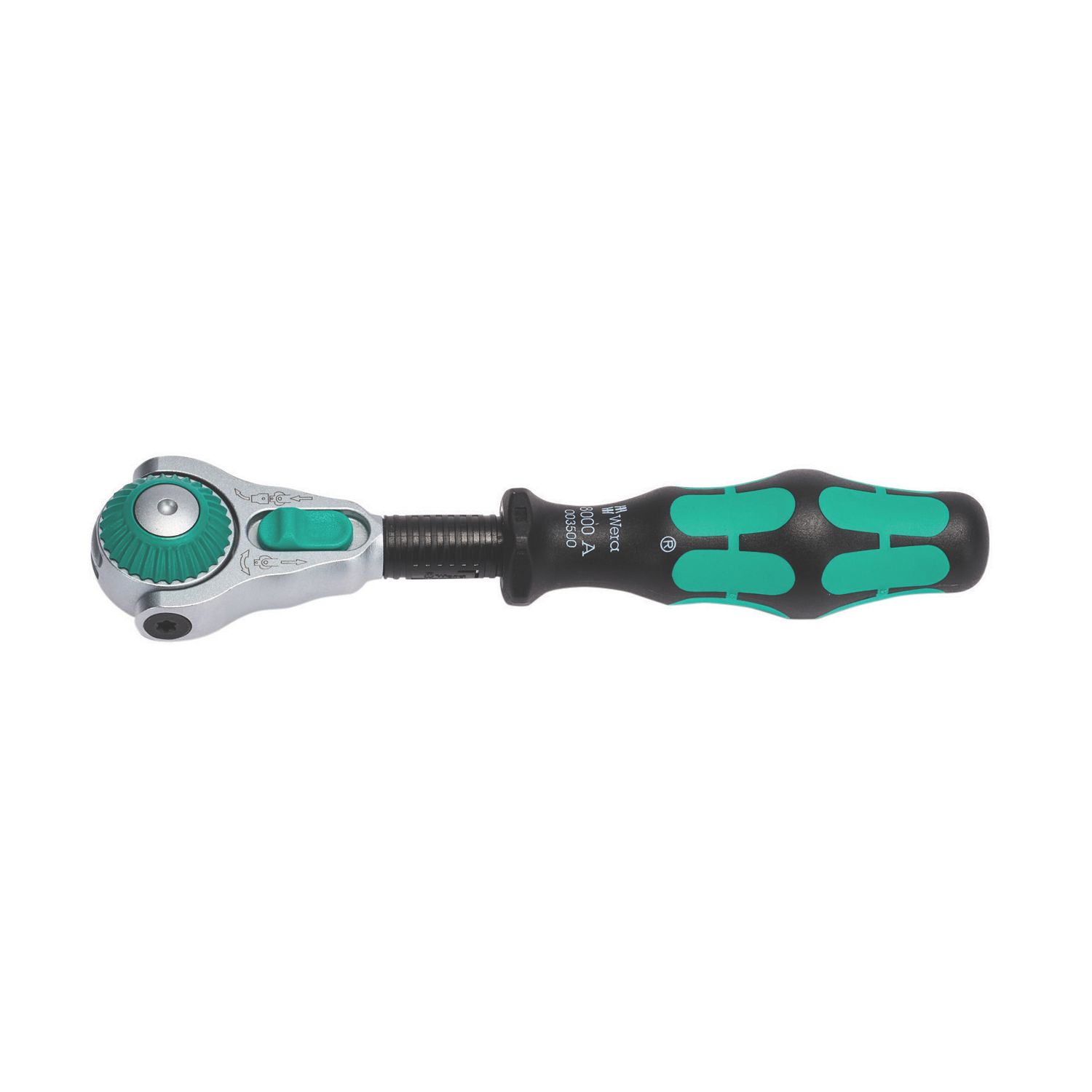 Wera 8000 A Zyklop Speed SB 1/4" Drive 5-in-1 Ratchet 152mm (197FP)