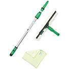 Unger Window Set Window Cleaning Kit 3 Pieces