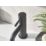 Bristan Mila Black 160mm Standard Lever Mono Basin Mixer Tap  With Clicker Waste