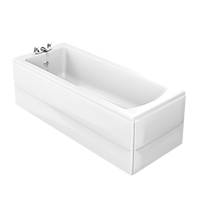 Ideal Standard Della Single-Ended Bath Acrylic 2 Tap Holes 1700mm