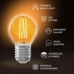 Calex  E27 Mini Globe LED Smart Light Bulb 4.9W 470lm