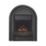 Be Modern Elanwood Electric Suite with Abbey Inset Fire Oak-Effect 1210mm x 330mm x 1123mm