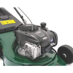 Webb WER18HP4 46cm 125cc Hand-Propelled Rotary Petrol Lawn Mower