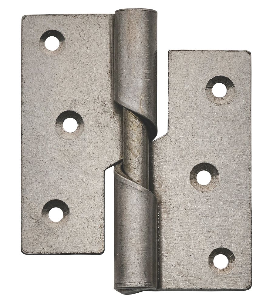 Gate riser outlet hinges