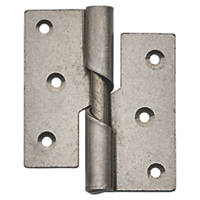 Self-Colour  Rising Butt Hinges 76 x 71mm 2 Pack