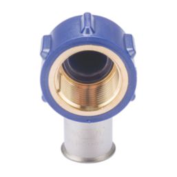 Wavin Tigris  Multi-Layer Composite Press-Fit Adapting 90° BSP Female Elbows 0.75" x 20mm 10 Pack