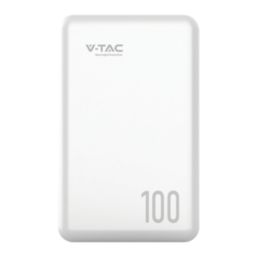 V-TAC 5.12kWh 51.2V Li-Ion Wall or Floor-Mounted Solar Power Storage Battery