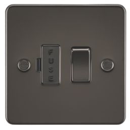 Knightsbridge  13A Switched Fused Spur  Gunmetal
