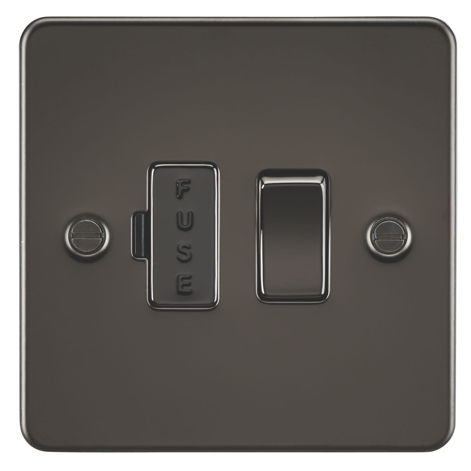 Knightsbridge 13A Switched Fused Spur Gunmetal (197TY)