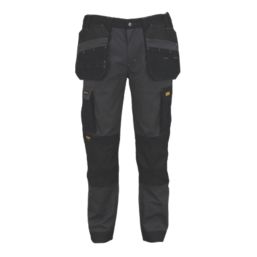 DEWALT Albany Work Trousers Black 34" W 31" L