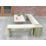 Forest Low Sleeper Garden Table 1225mm x 600mm x 445mm