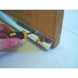 Stormguard Rain Deflector Polished Aluminium 0.84m