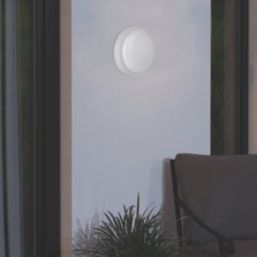 Eglo Boschetto-E Outdoor Round LED Wall/Ceiling Light White 12W 1300lm