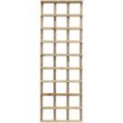 Rowlinson  Softwood Rectangular Heavy Duty Trellis 2' x 6' 3 Pack