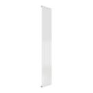 Reina Flat Single 1800mm x 292mm 2027BTU White Vertical Designer Radiator