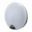 Brackenheath iSpot Frameless Outdoor Round LED Bulkhead Light Black 8.5W 1150lm