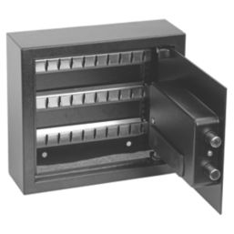 Smith & Locke  30-Hook Electronic Combination Digitally-Locked Key Cabinet