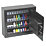 Smith & Locke  30-Hook Electronic Combination Digitally-Locked Key Cabinet